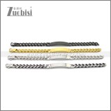Stainless Steel Bracelet b010116G