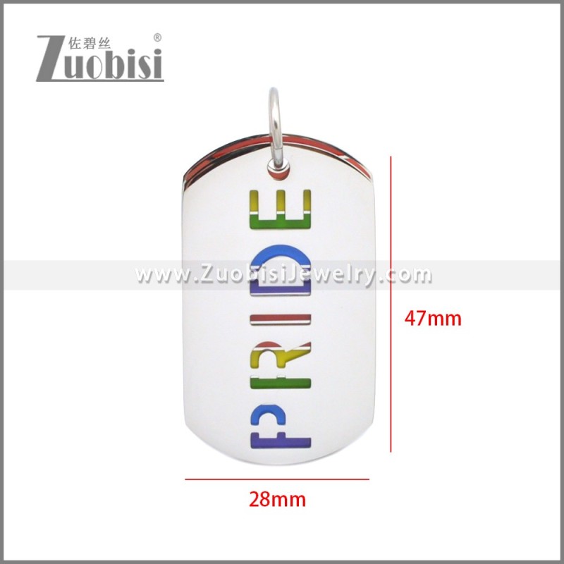 Stainless Steel Pendant p011112S