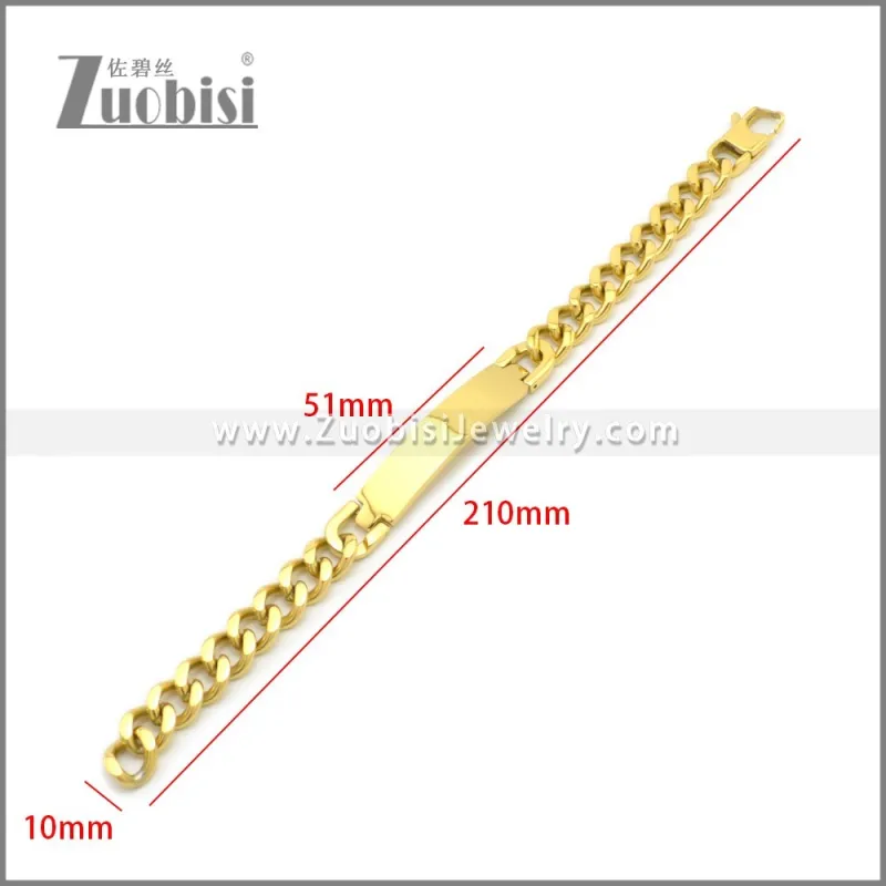 Stainless Steel Bracelet b010116G