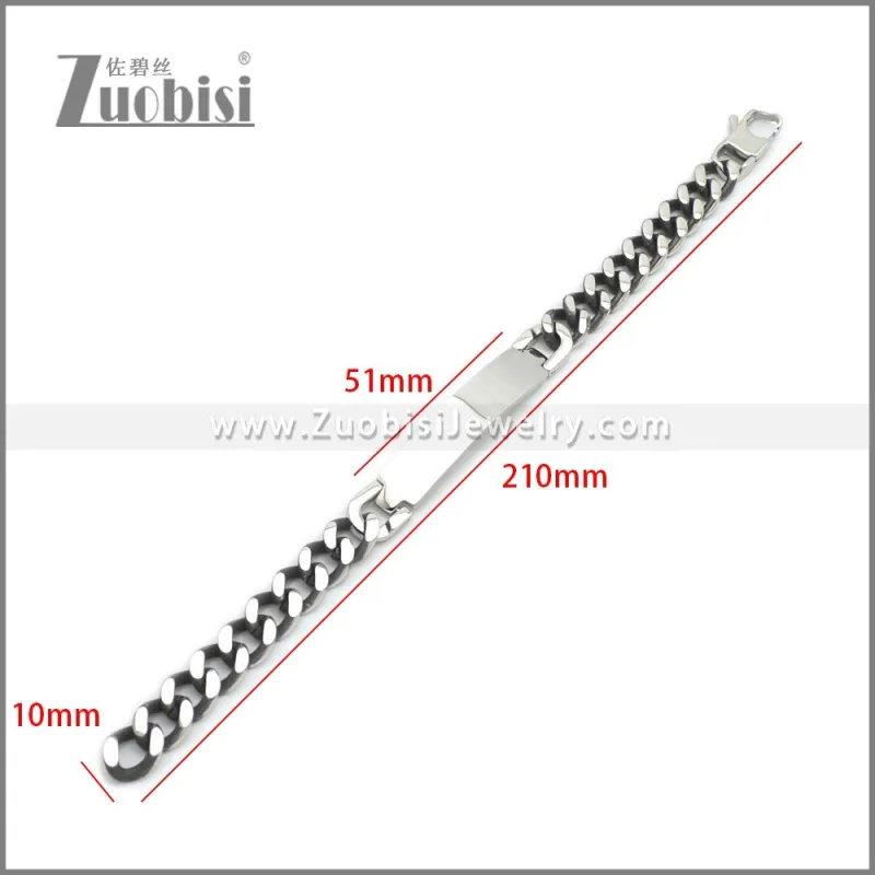 Stainless Steel Bracelet b010116SH