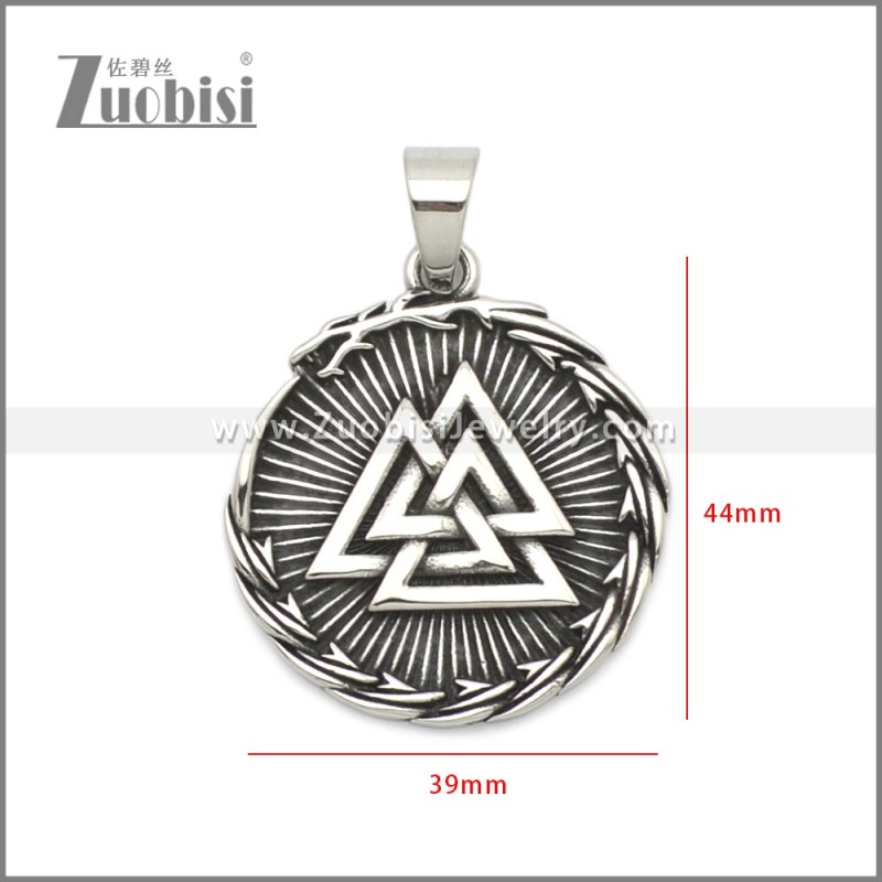 Stainless Steel Pendant p011121SH