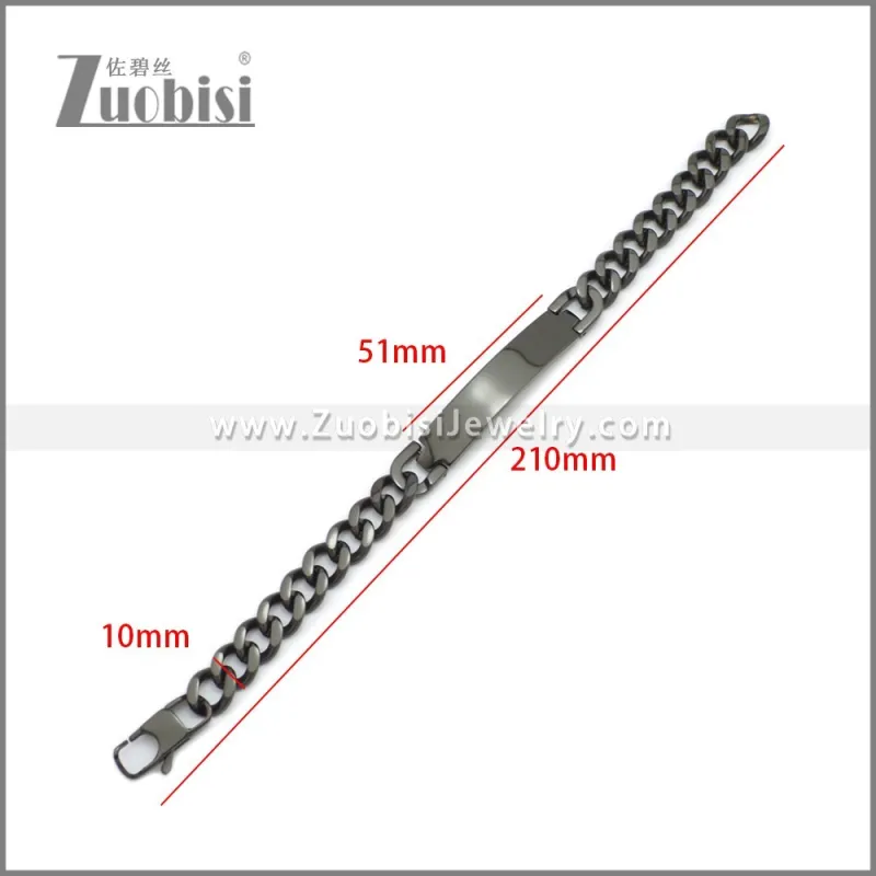 Stainless Steel Bracelet b010116H
