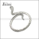 Adjustable Stainless Steel Snake Ring r008911SA