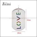 Stainless Steel Pendant p011115S