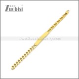 Stainless Steel Bracelet b010117G