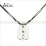 Stainless Steel Pendant p011117S