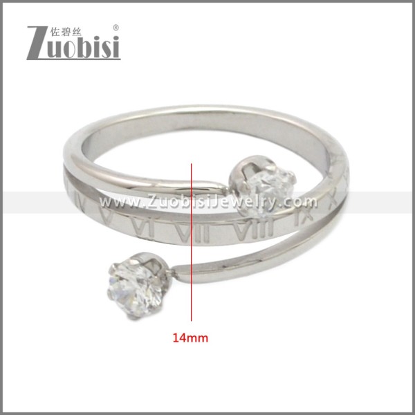 Stainless Steel Ring r008915S