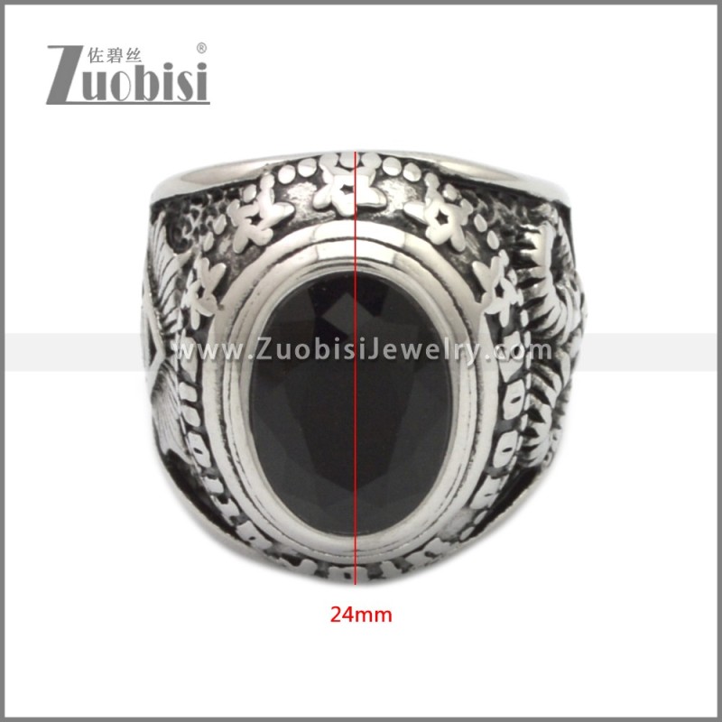 Stainless Steel Ring r008917SH2