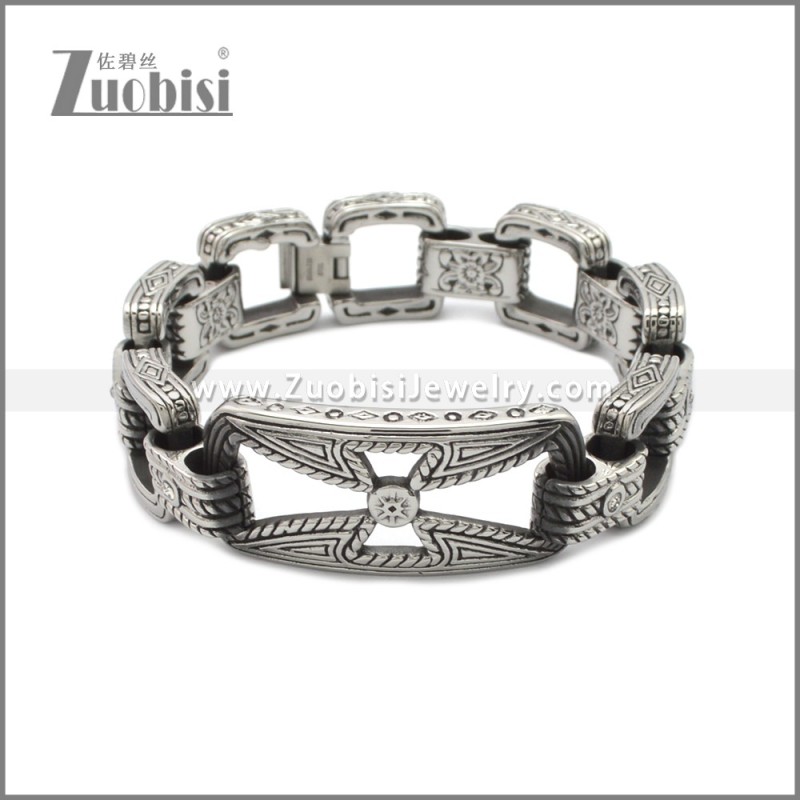 Stainless Steel Bracelet b010124SA