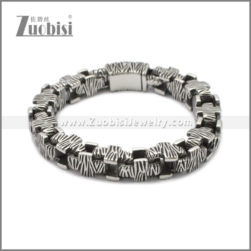 Stainless Steel Bracelet b010127SA