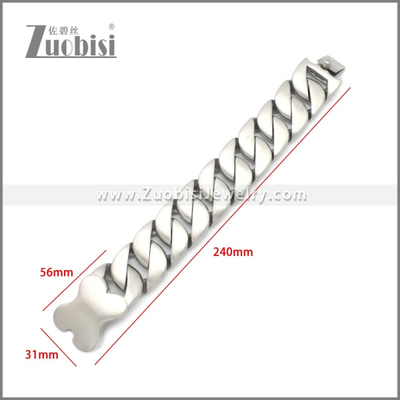 Stainless Steel Bracelet b010120S1