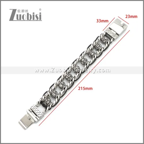 Stainless Steel Bracelet b010122SA