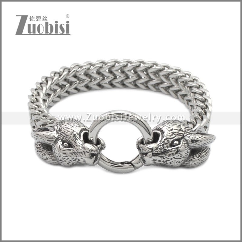 Stainless Steel Hare Bracelet b010134S