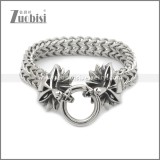 Stainless Steel Dragon Bracelet b010143S