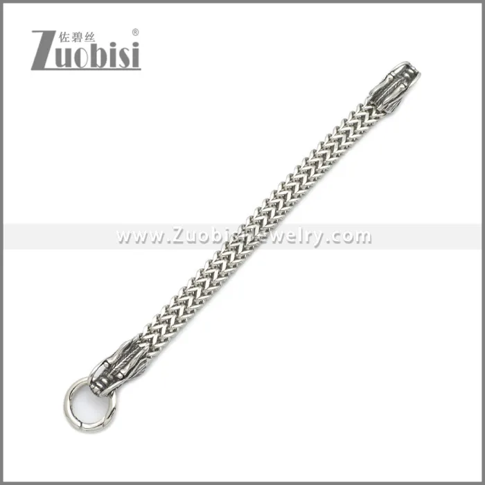 Stainless Steel Dragon Bracelet b010133S