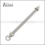 Stainless Steel Fox Bracelet b010142S