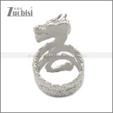 Big Chinese Dragon Ring Stainless Steel for Men r008934S