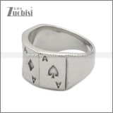 Stainless Steel Ring r008941SA