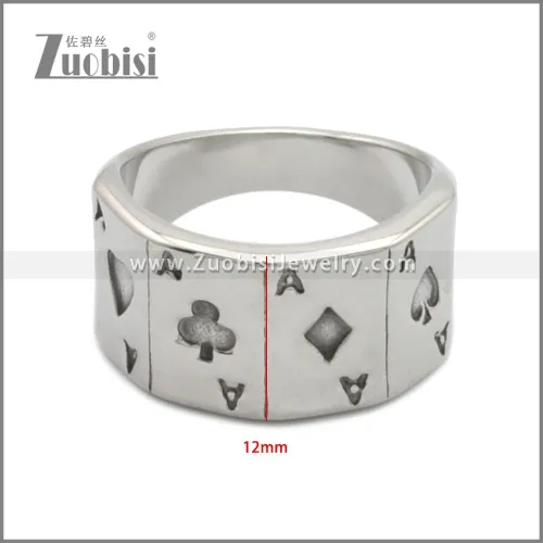 Stainless Steel Ring r008941SA