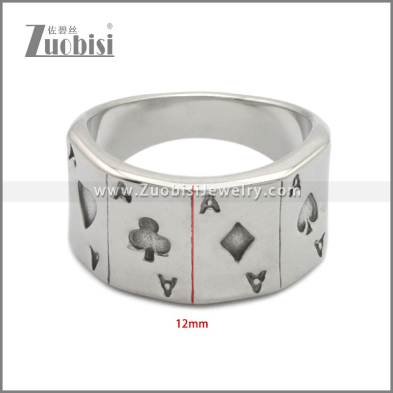 Stainless Steel Ring r008941SA