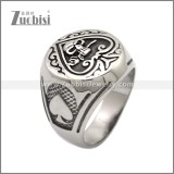 Stainless Steel Ring r008945SA