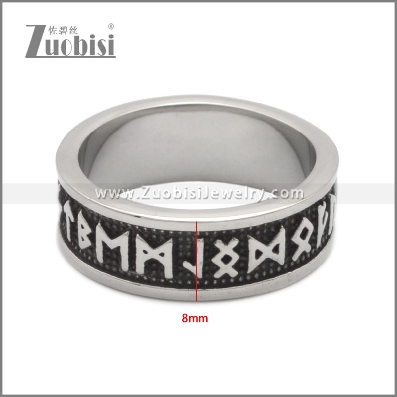 Stainless Steel Ring r008944SA