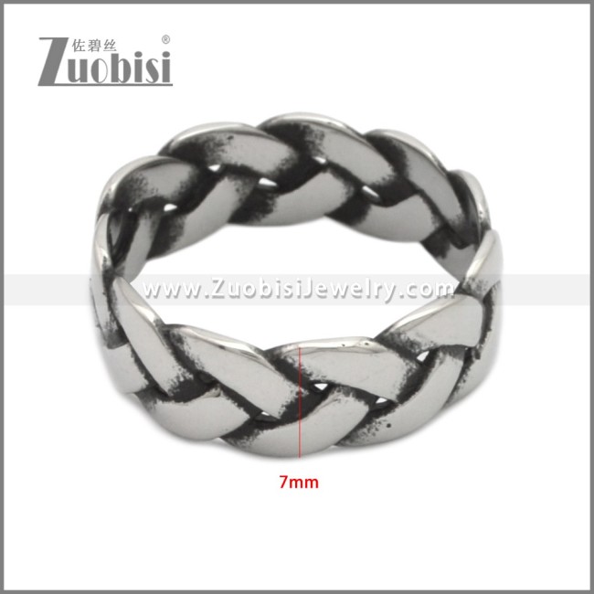 Stainless Steel Ring r008947SH