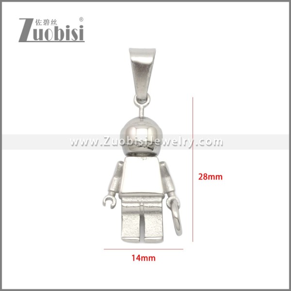 Stainless Steel Pendant p011141S