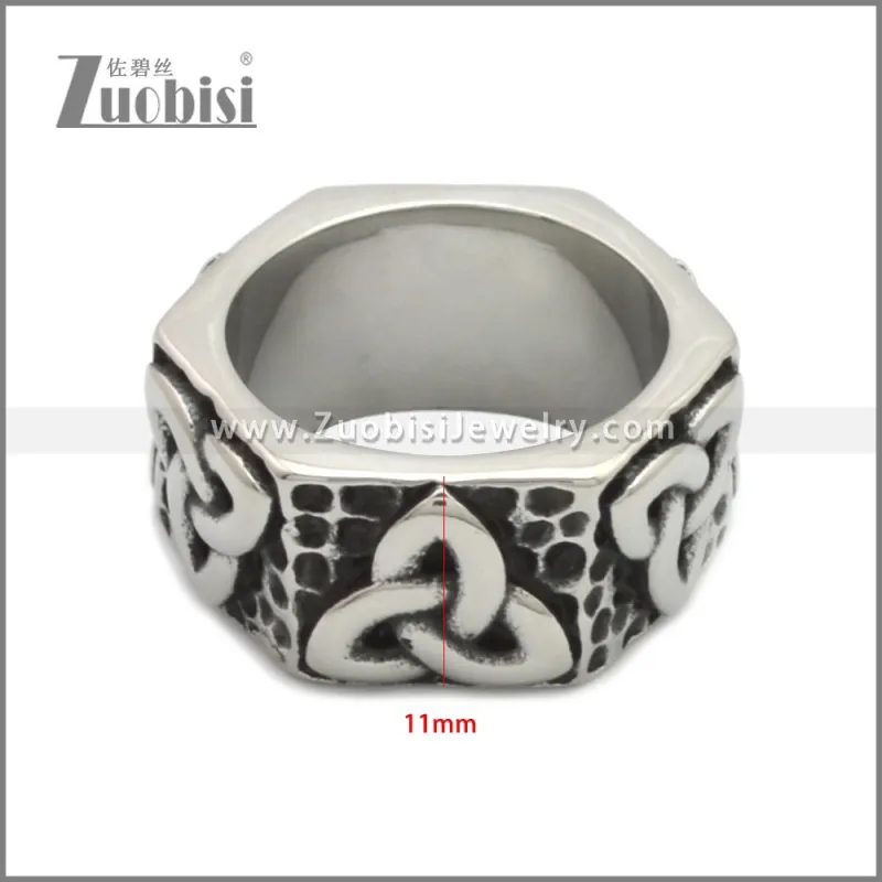 Stainless Steel Ring r008959SH