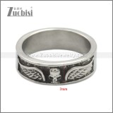 Stainless Steel Ring r008972SA