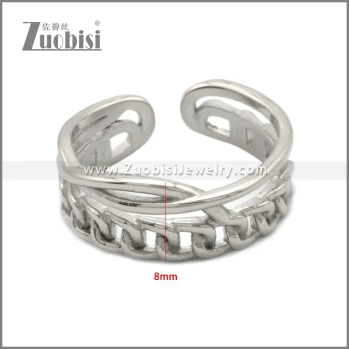 Stainless Steel Ring r008981S