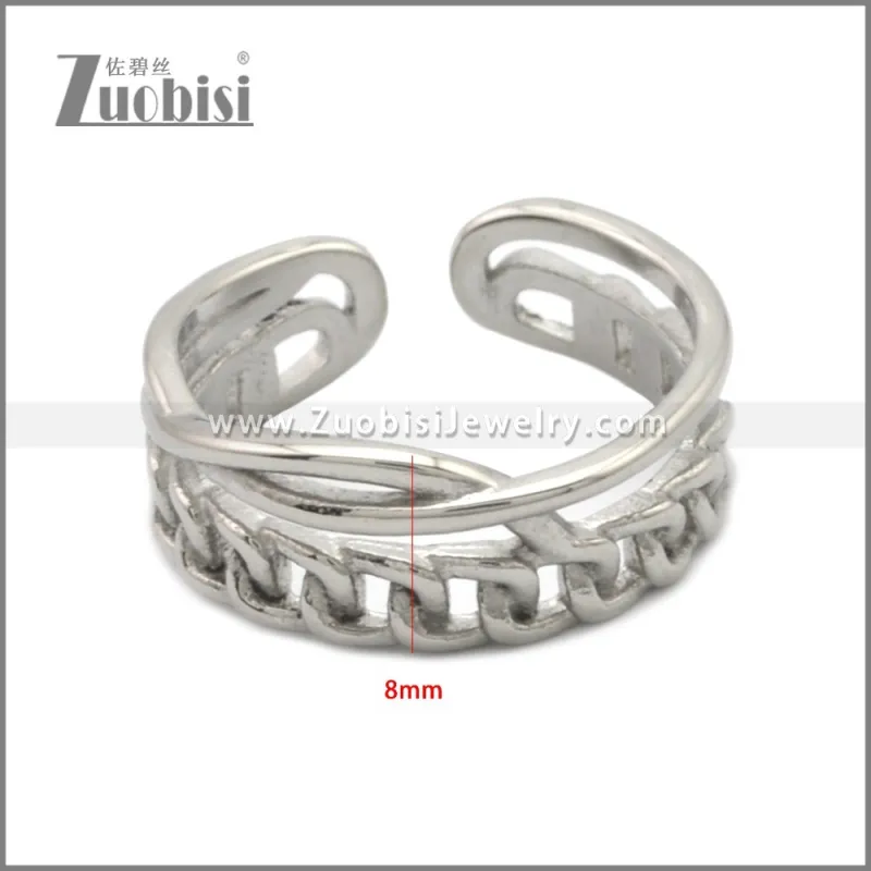 Stainless Steel Ring r008981S