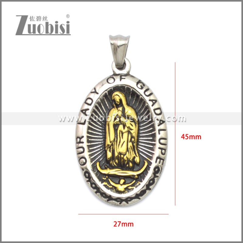 Stainless Steel Pendant p011142SHG
