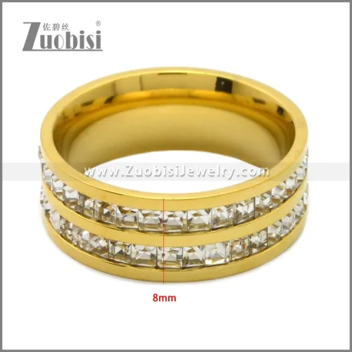 Stainless Steel Ring r009011G