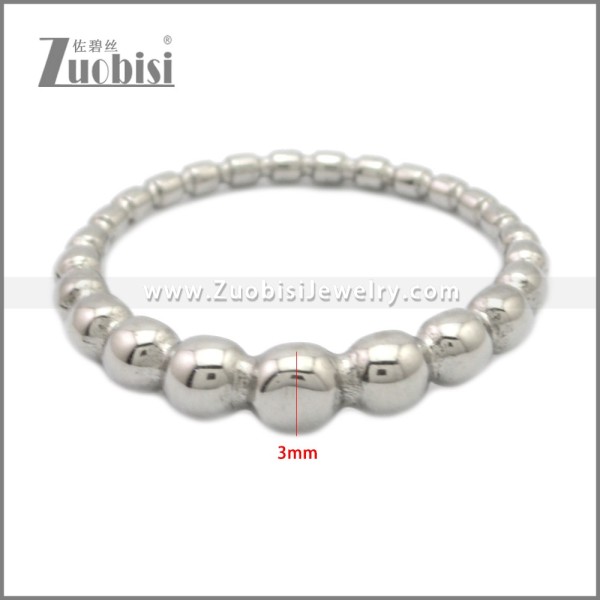 Stainless Steel Ring r009007S