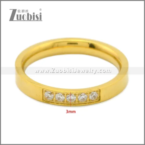 Stainless Steel Ring r009010G