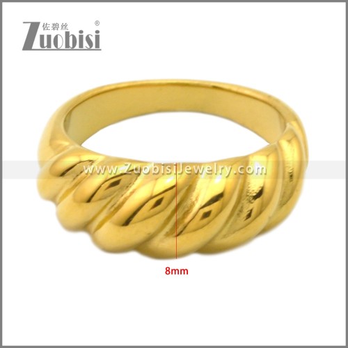 Stainless Steel Ring r009031G