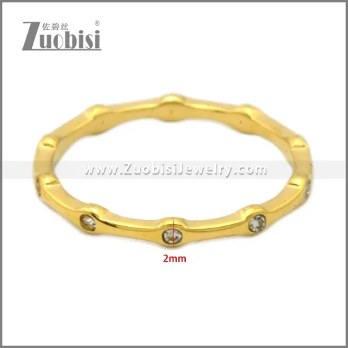 Stainless Steel Ring r009008G