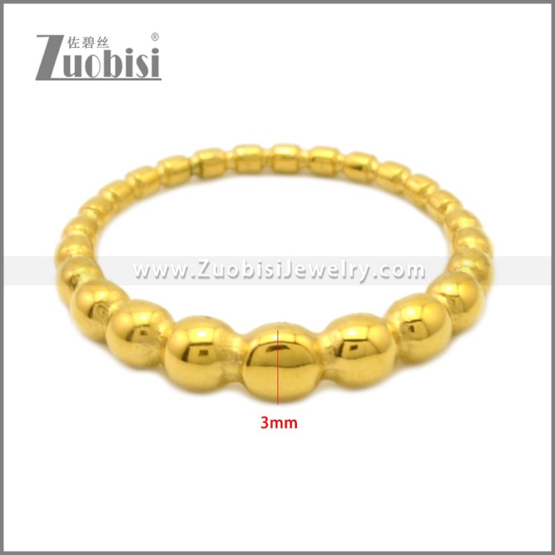 Stainless Steel Ring r009007G
