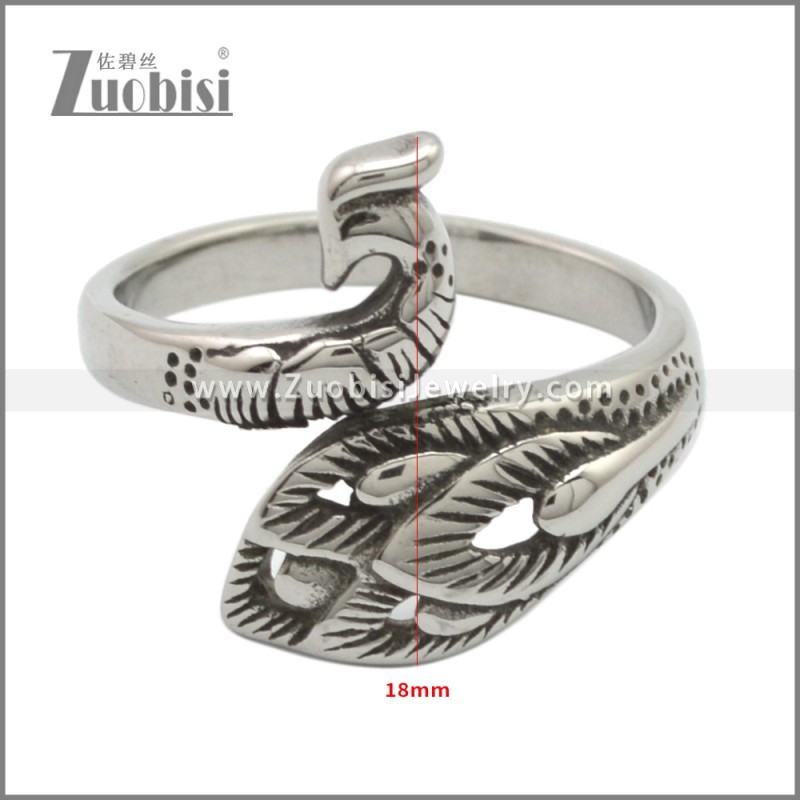 Stainless Steel Ring r009035SA