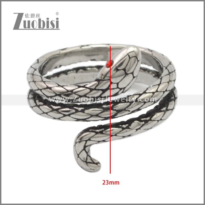 Stainless Steel Ring r009041SH1