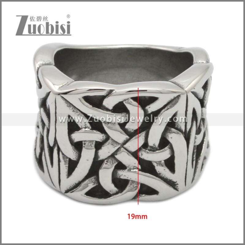 Stainless Steel Ring r009066SH
