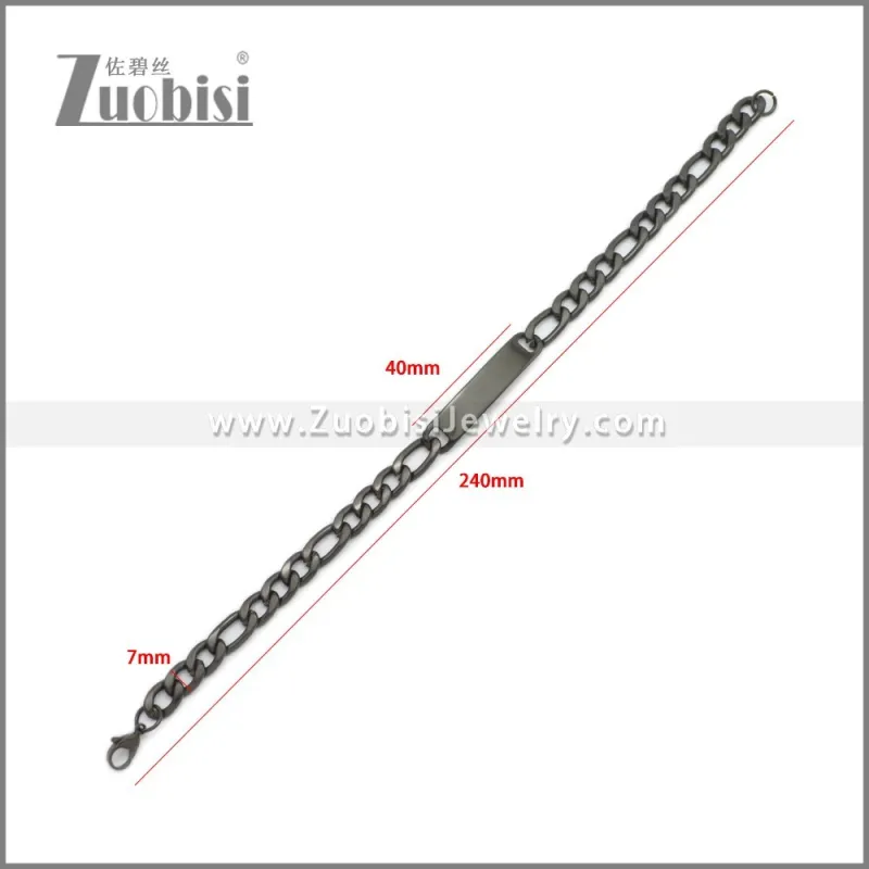 Stainless Steel Bracelet b010164H