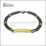 Stainless Steel Bracelet b010164HG