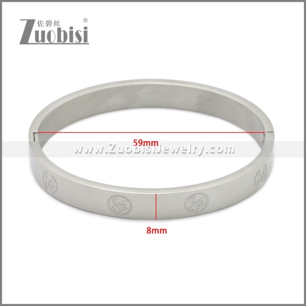 Stainless Steel Bangle b010152S