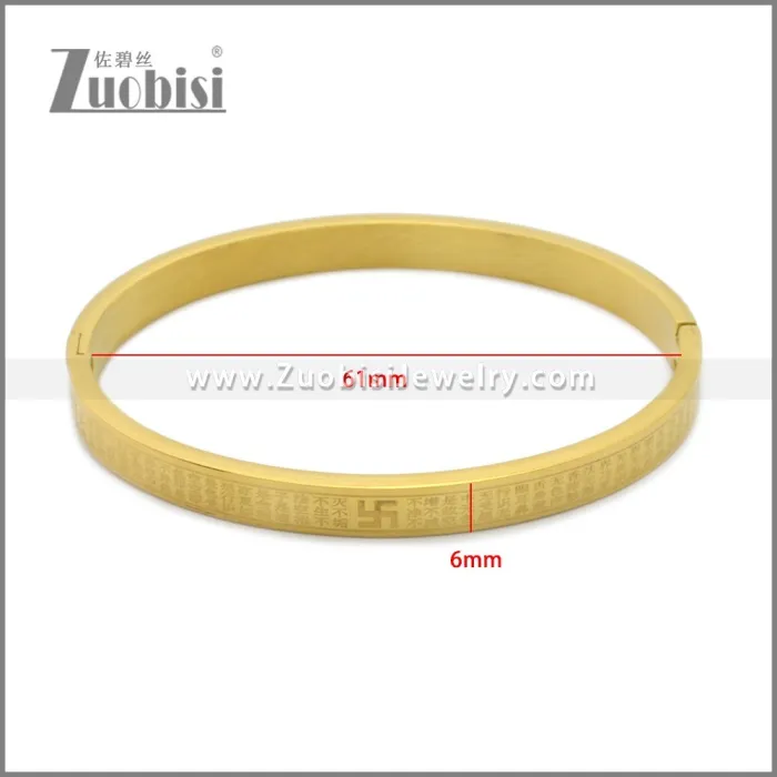 Stainless Steel Bangle b010148G2