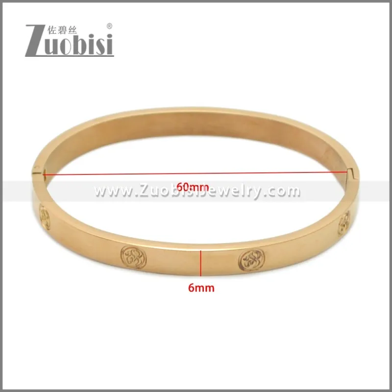 Stainless Steel Bangle b010151R