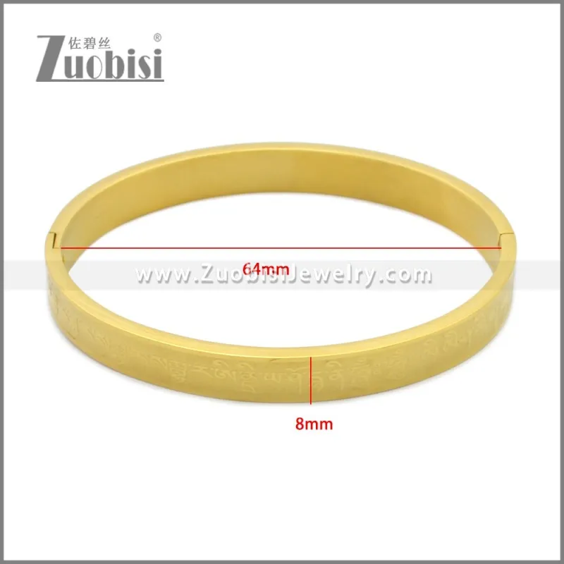 Stainless Steel Bangle b010150G2