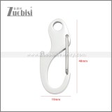 Stainless Steel Jewelry Finding Clasp a001034S