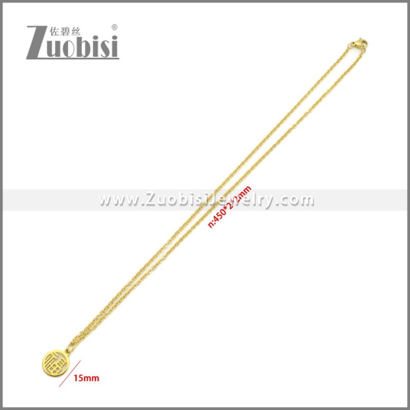 Stainless Steel Necklace n003242G